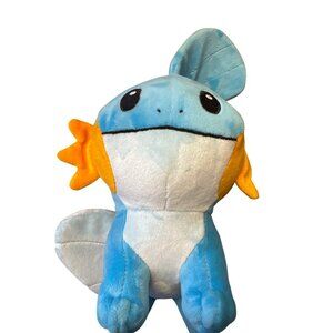 Mudkip Pokémon Plush Toy 10" Blue & Orange Soft Polyester Stuffed Animal